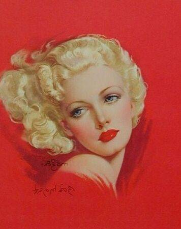 Vintage Ladies Art