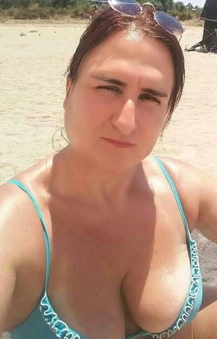 Mature ladies at the beach