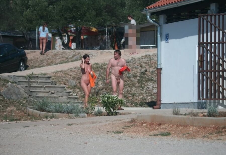 Nudist Couple in Fkk Resort Croatia