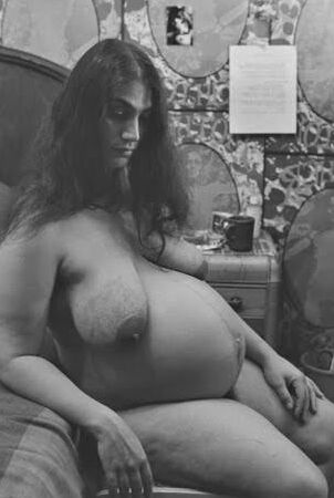 Old mature and fat posing sexy