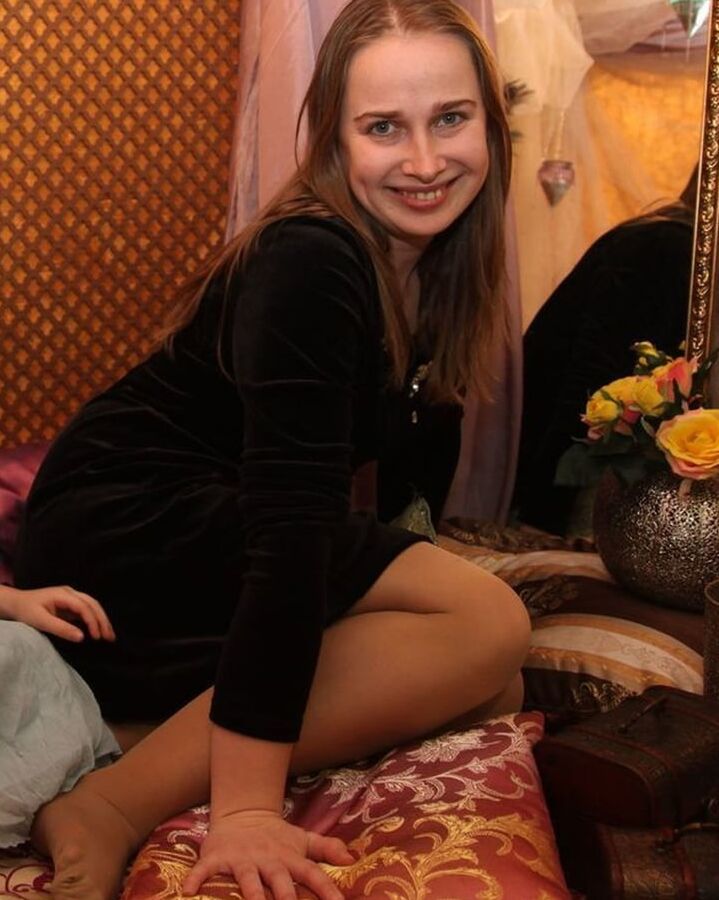 Russian Wives Pose in Pantyhose