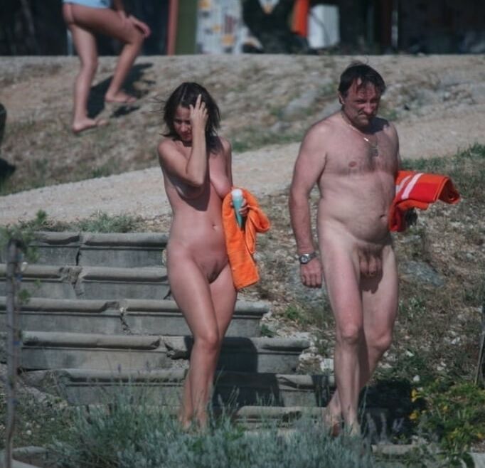Nudist Couple in Fkk Resort Croatia