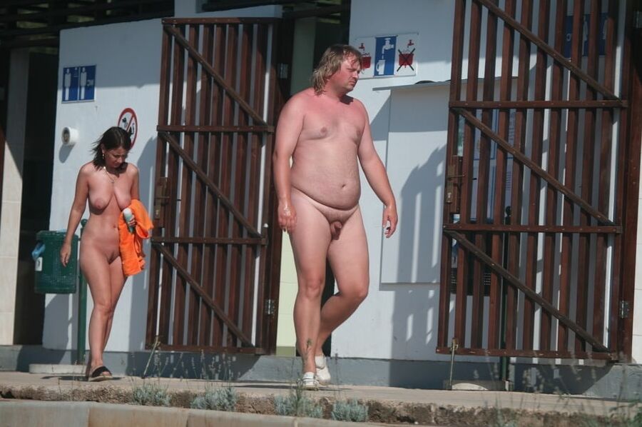 Nudist Couple in Fkk Resort Croatia