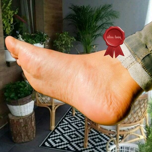 Pink Soles Indian Feet Goddess