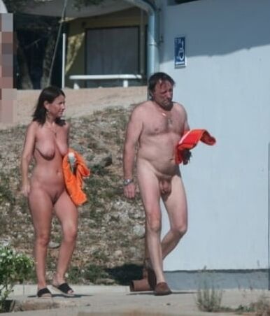 Nudist Couple in Fkk Resort Croatia