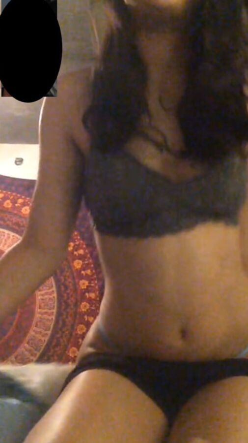 Indian girlfriend facetime strip