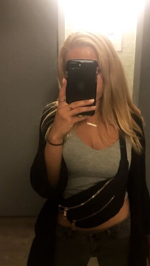Blonde girl for your fetishes
