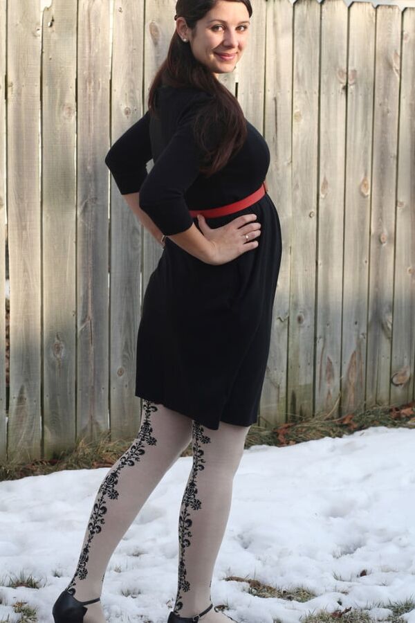 Cute and Pregnant Fashionista