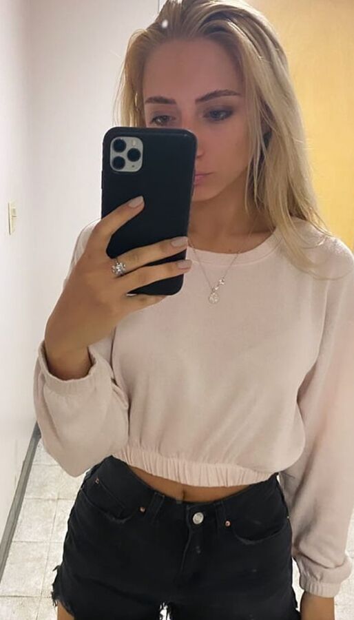 Blonde girl for your fetishes