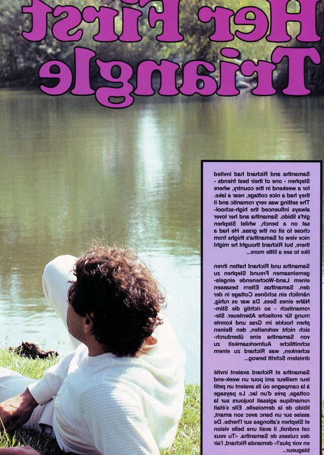 classic magazine - her first triangle