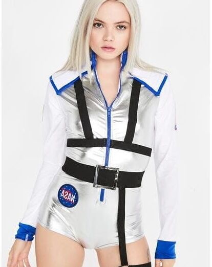 Sexy NASA Girls In One Piece Suits for Sexy Vapingchick