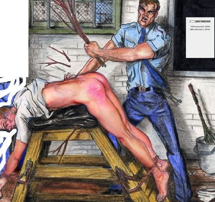 Maledom comic spank