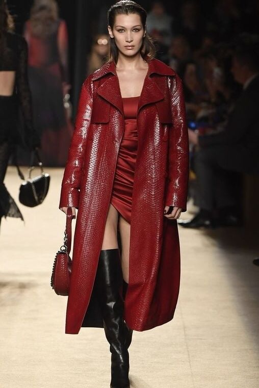 Red Leather Coat - by RedBull