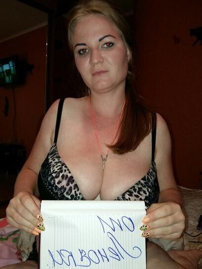 Dirty whore.