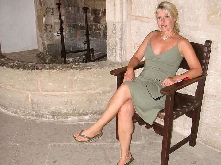 Blond German Nudist Milf Naked on Holiday Fkk Beach