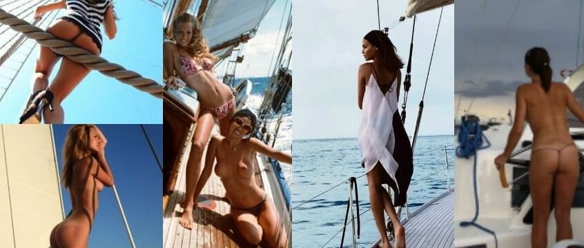 Naked on the boat