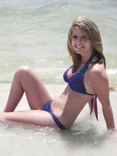 My Norwegen friend in bikini