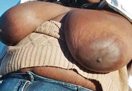 Huge boobs on American BBW