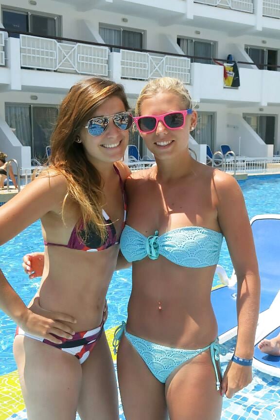 My Norwegen friend in bikini