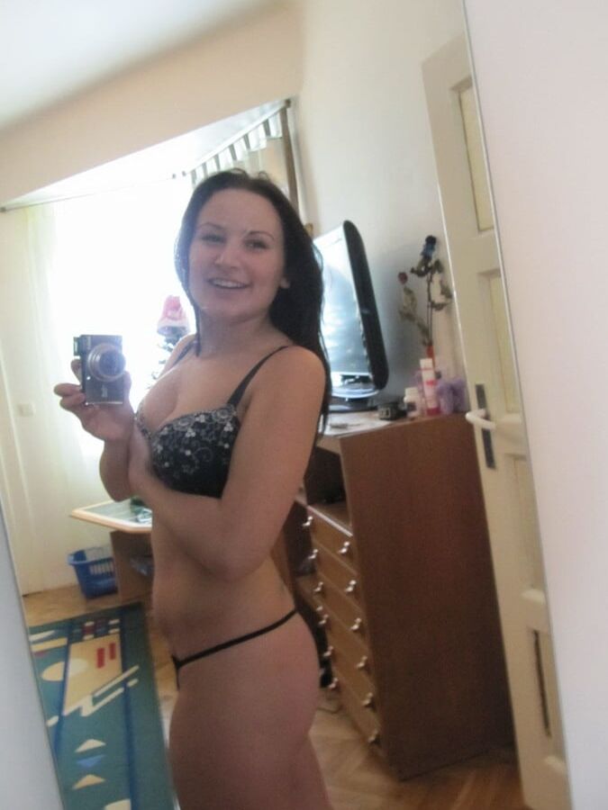 Brunette Selfie Babe