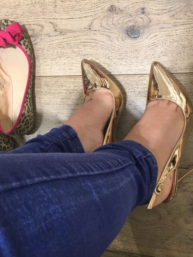 The wifes feet Foot fetish