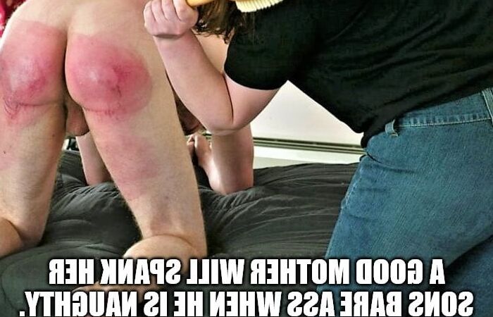 Females spanking males