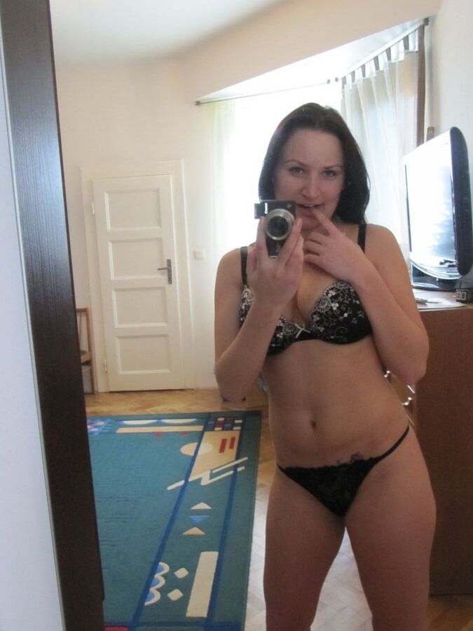 Brunette Selfie Babe
