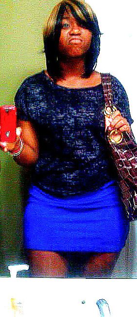 blue skirt piss