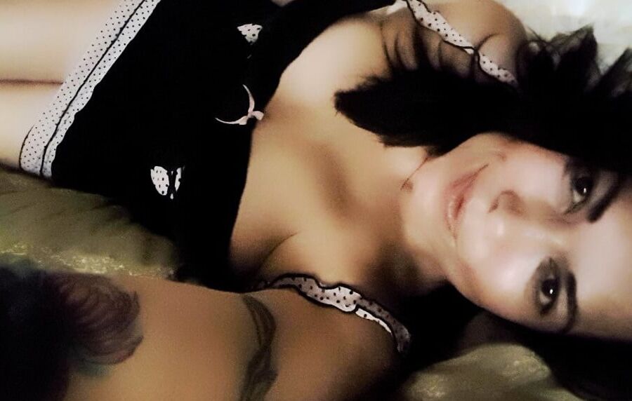 Tattooed mum of three loves to share