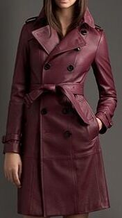 Red Leather Coat - by RedBull
