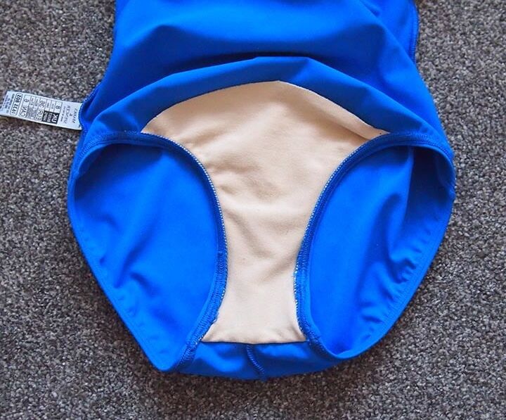 Mid s M&amp;S blue swimsuit