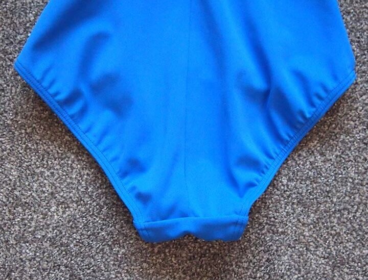 Mid s M&amp;S blue swimsuit