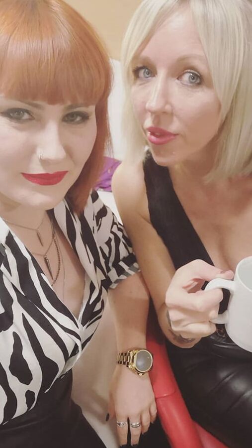 Ladies in leather, latex &amp; PVC