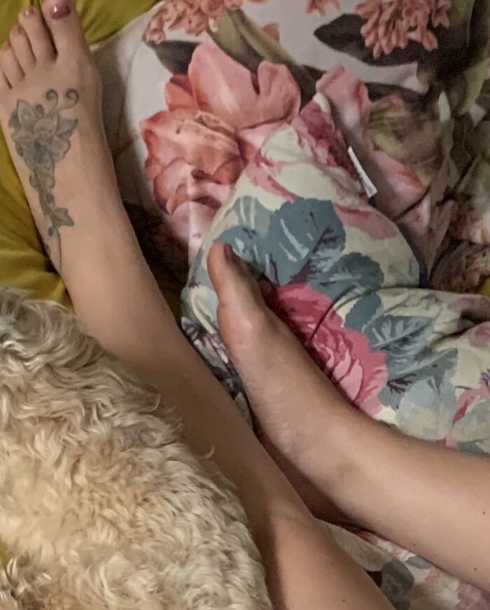 The wifes feet Foot fetish