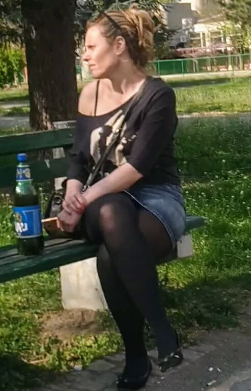 Serbian pantyhose mom