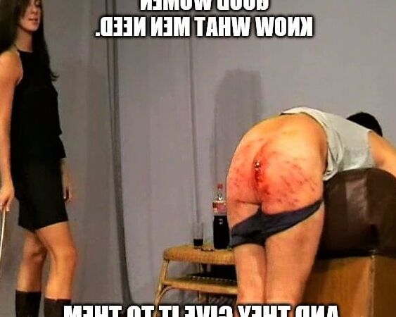 Females spanking males