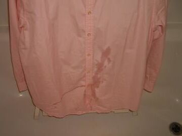 pink blouse piss