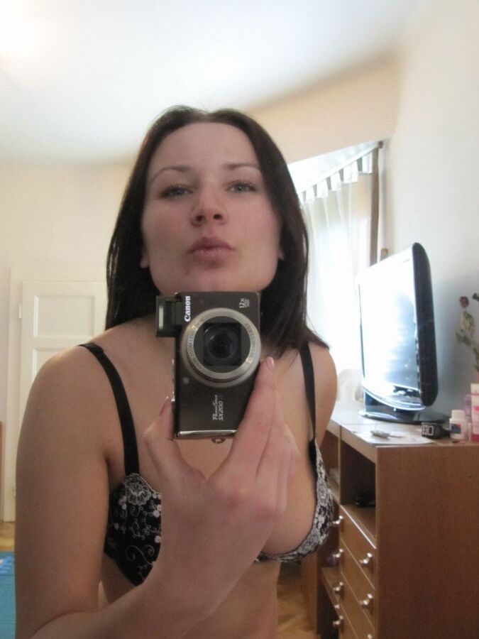 Brunette Selfie Babe