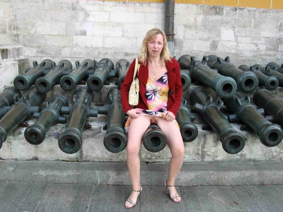 crazy russian woman outdoor exhibitionist