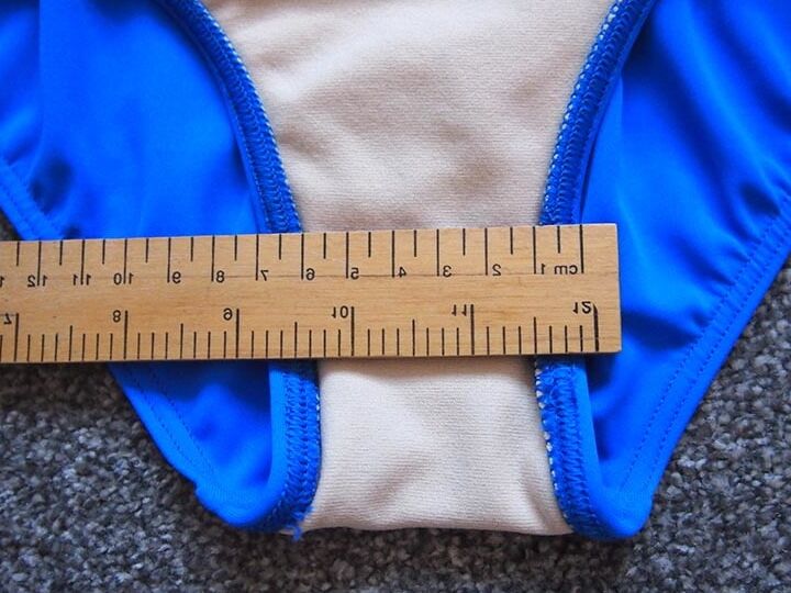 Mid s M&amp;S blue swimsuit
