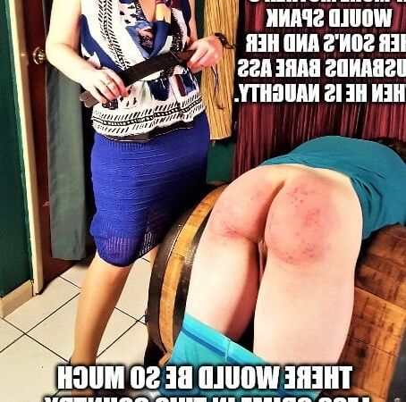 Females spanking males