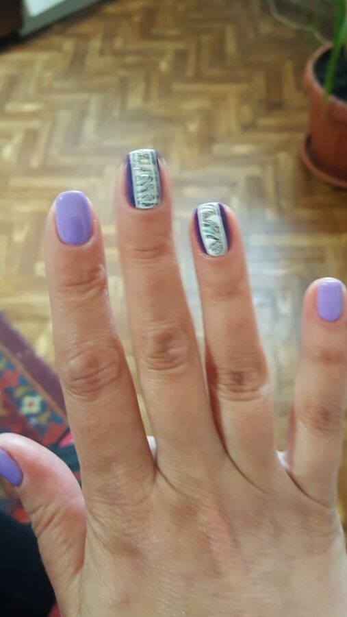 My wife&;s fingers! Manicure, pedicure, hairstyle, pisi)