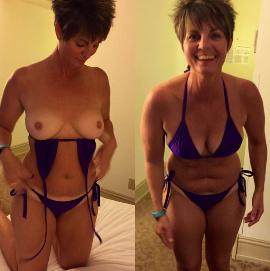 Wives Bikini on off exposed
