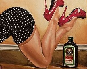 High heel in the fine arts