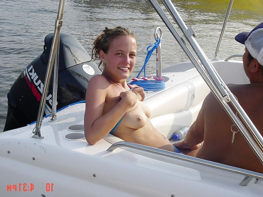 Out on the boat