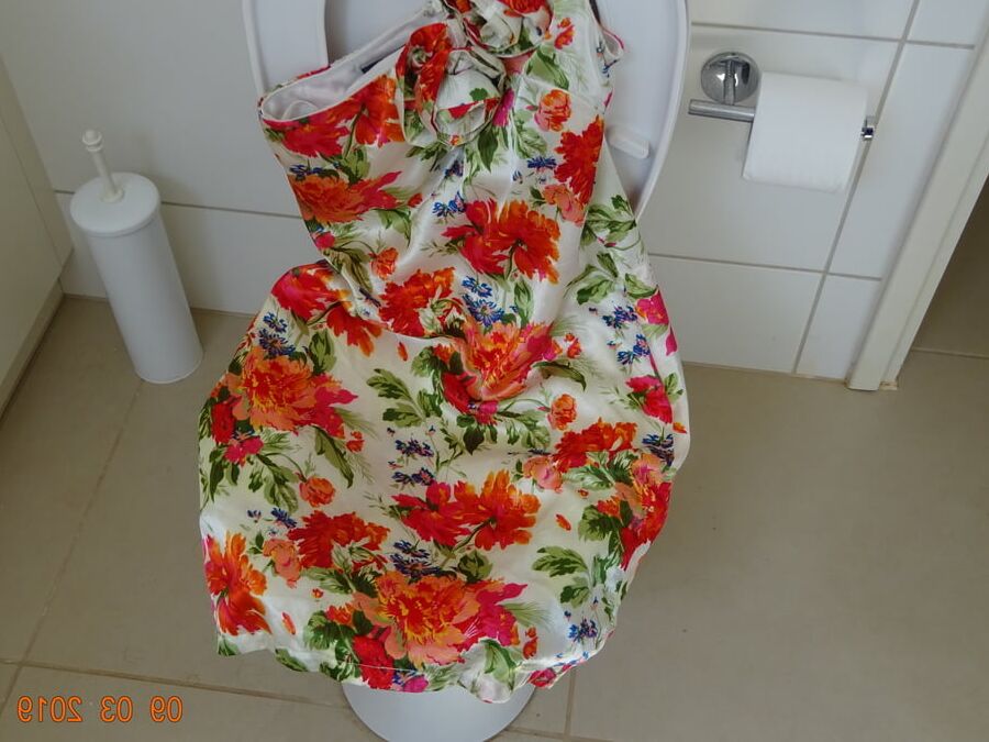 floral dress piss