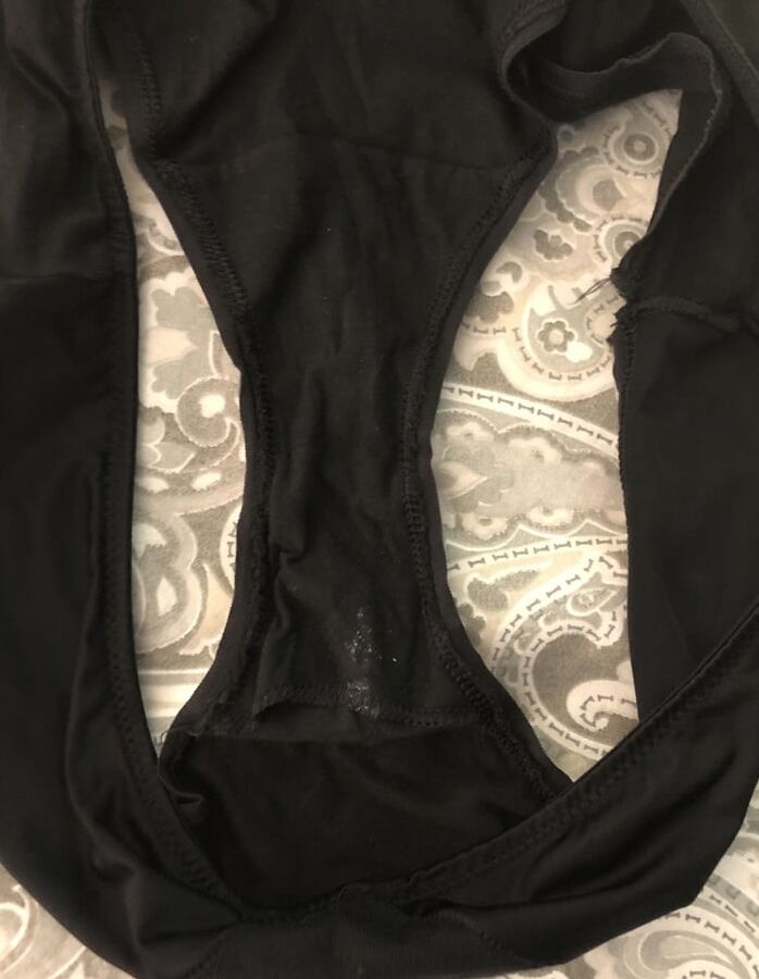 Wife upskirt flash and her panties plus my cock