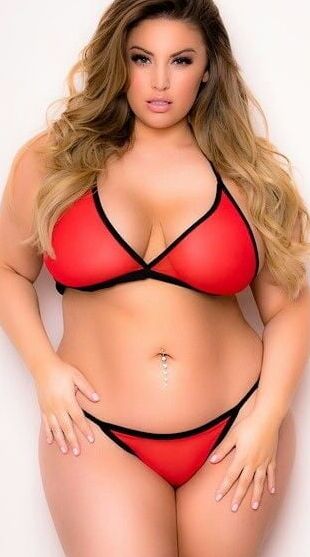 Bbw mix (Hot red bra)