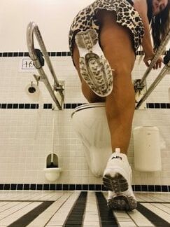 Lick it clean that shoes!
