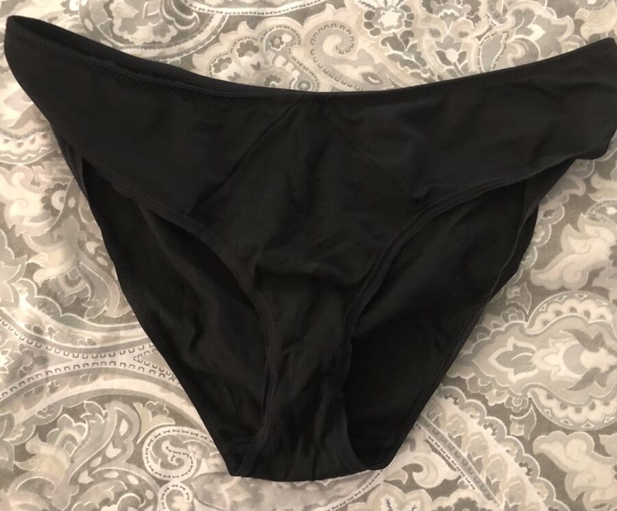 Wife upskirt flash and her panties plus my cock